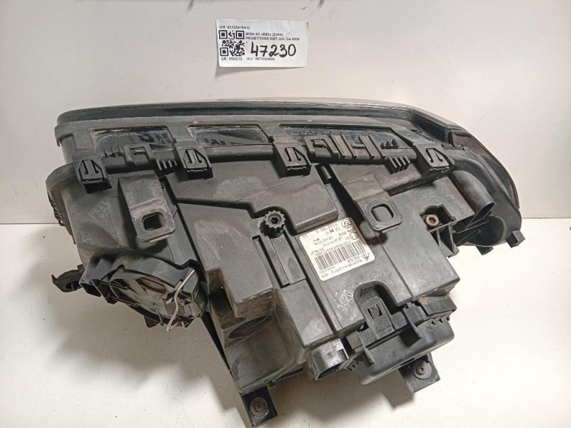Proiettore ANT DX 63123418412 Bmw X3 E83 2004