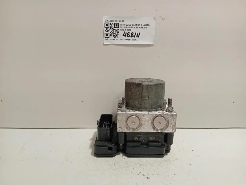 Pompa ABS ANT A008 431 75 12 A0084317512 Mercedes Classe A W176 2013