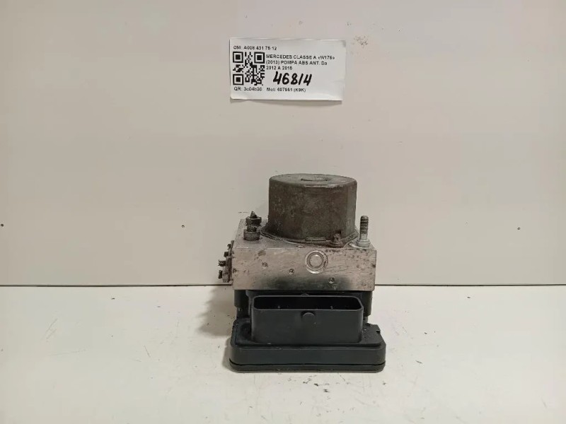 Pompa ABS ANT A008 431 75 12 A0084317512 Mercedes Classe A W176 2013