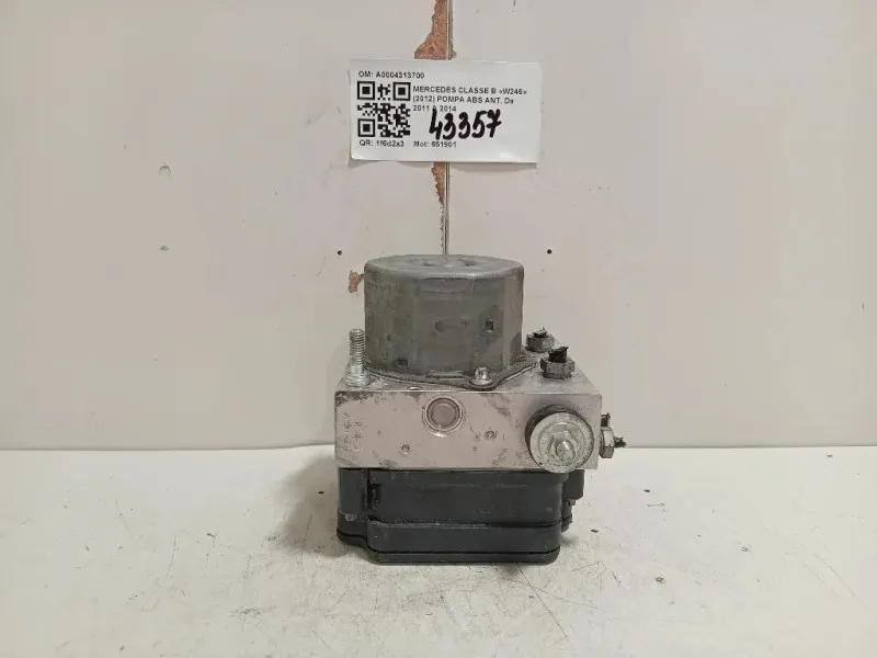 Pompa ABS ANT A0004313700 Mercedes Classe B W246 2012