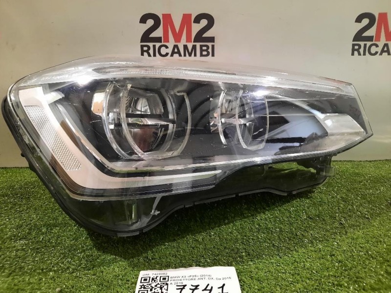 Proiettore ANT DX 7429082 Bmw X3 F25 2014