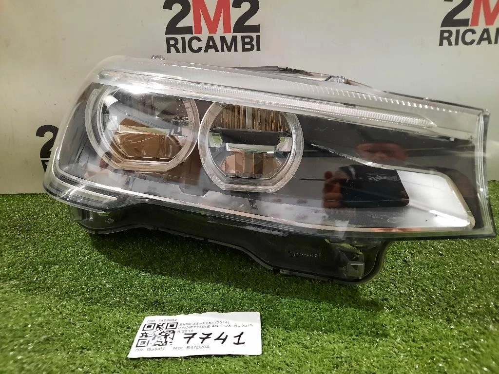 Proiettore ANT DX 7429082 Bmw X3 F25 2014