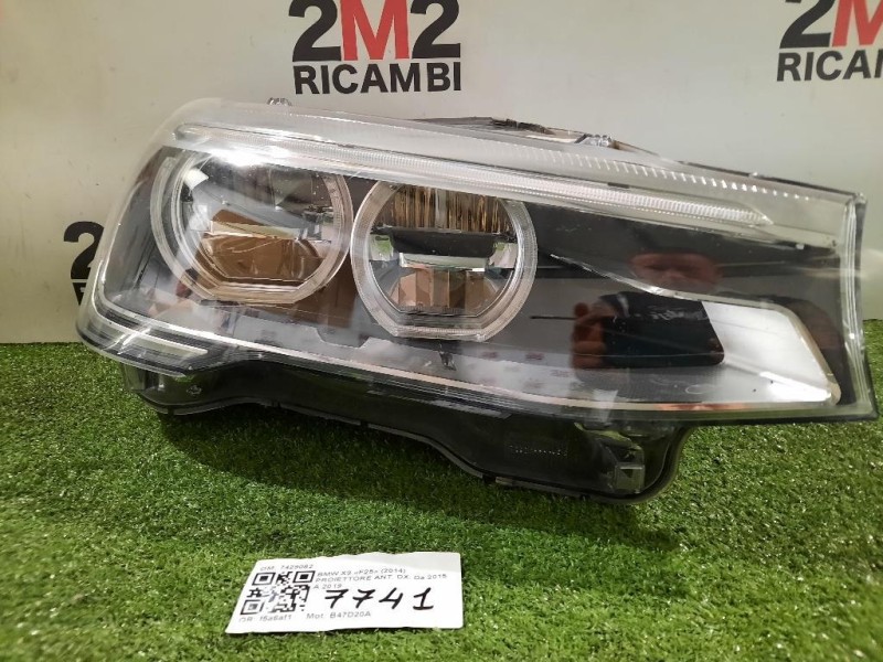 Proiettore ANT DX 7429082 Bmw X3 F25 2014