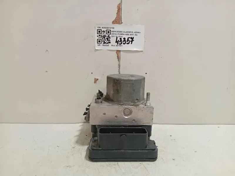 Pompa ABS ANT A0004313700 Mercedes Classe B W246 2012