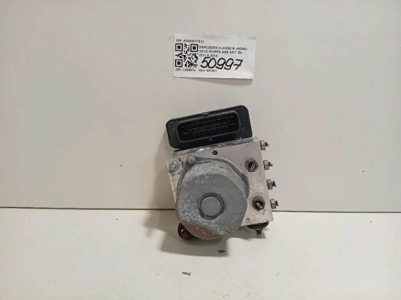 Pompa ABS ANT A0084317512 Mercedes Classe B W246 2012