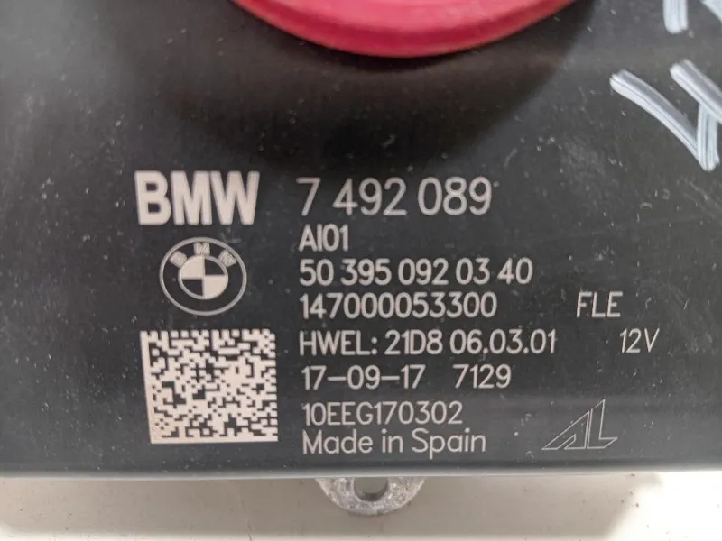 Centralina LUCI Diurne 7 492 089 Bmw X1 F48 2015