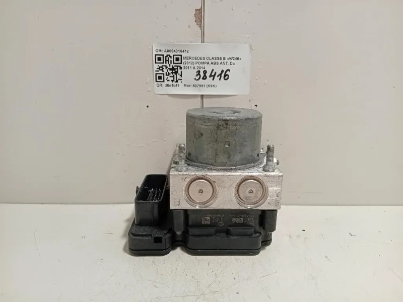 Pompa ABS ANT A0094316412 Mercedes Classe B W246 2012