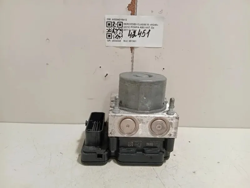 Pompa ABS ANT A0094316412 Mercedes Classe B W246 2012