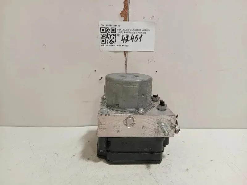 Pompa ABS ANT A0094316412 Mercedes Classe B W246 2012