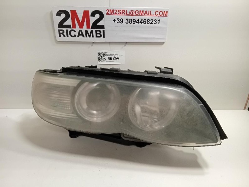 Proiettore ANT DX FARO PROIETTORE FANALE X5 Bmw X5 E53 2000