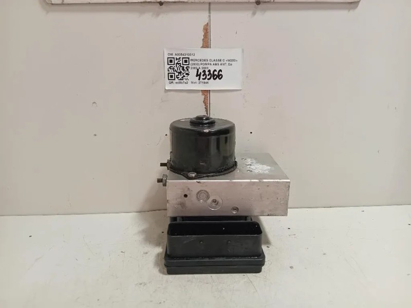 Pompa ABS ANT A0054310312 Mercedes Classe C W203 2000