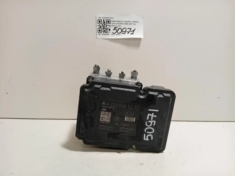 Pompa ABS ANT A2044313812 Mercedes Classe C W204 2007