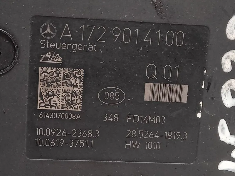 Pompa ABS ANT A 172 9014100 Mercedes Classe C W204 2011