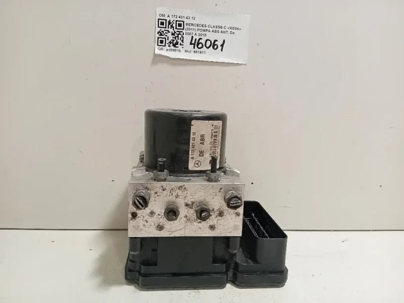 Pompa ABS ANT A 172 431 43 12 Mercedes Classe C W204 2011