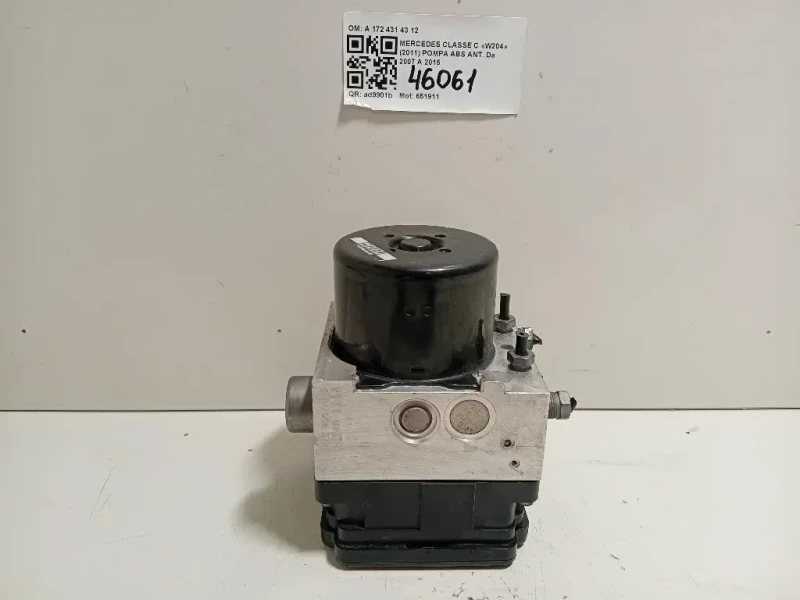 Pompa ABS ANT A 172 431 43 12 Mercedes Classe C W204 2011
