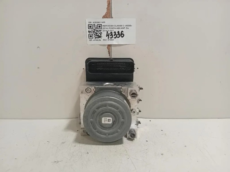 Pompa ABS ANT A2539011400 Mercedes Classe C W205 2014