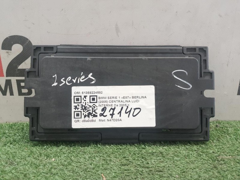 Centralina LUCI Interne 61359224592 Bmw Serie 1 E87 Berlina 2005