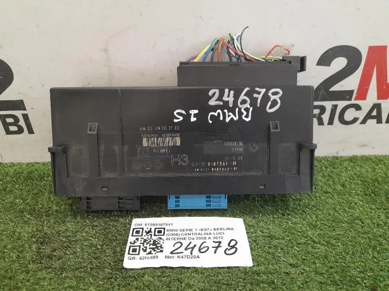 Centralina LUCI Interne 61359187541 Bmw Serie 1 E87 Berlina 2005