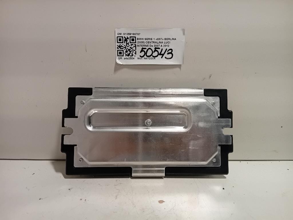 Centralina LUCI Interne 61359166707 Bmw Serie 1 E87 Berlina 2005