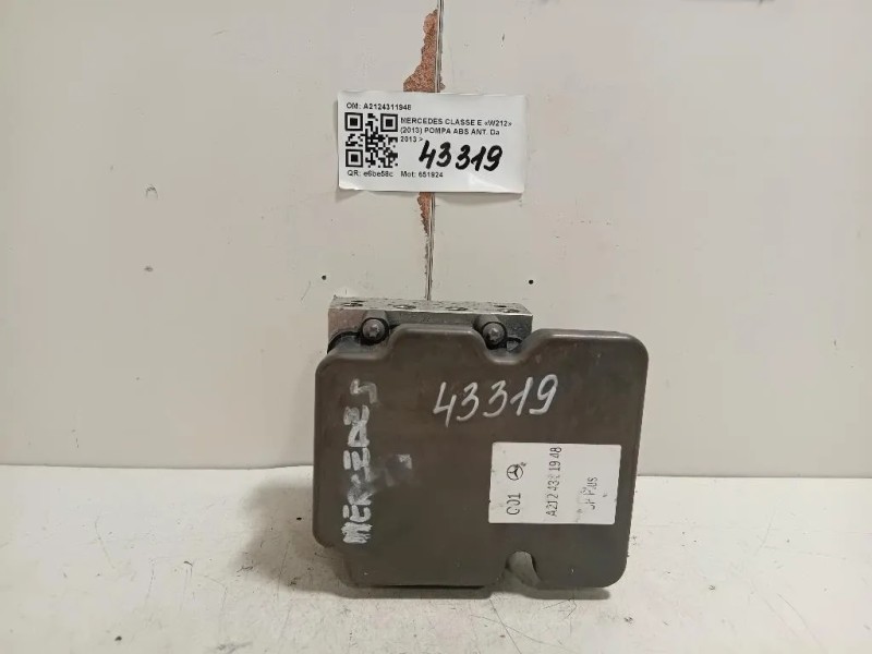 Pompa ABS ANT A2124311948 Mercedes Classe E W212 2013