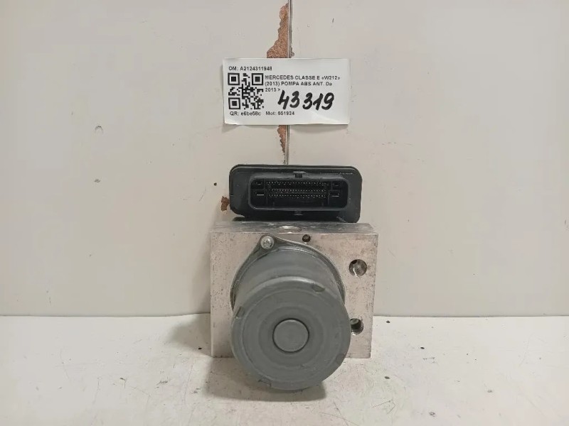 Pompa ABS ANT A2124311948 Mercedes Classe E W212 2013