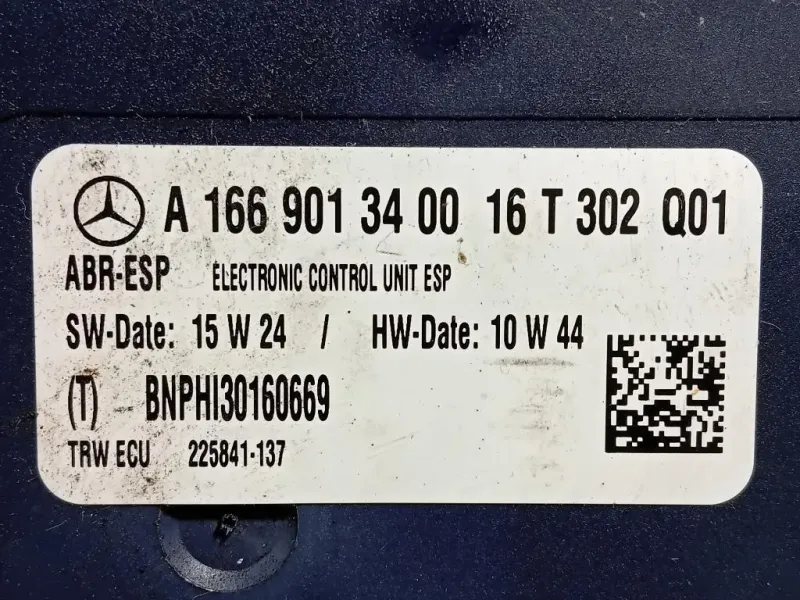 Pompa ABS ANT A1669013400 Mercedes Classe GLE W166 2015