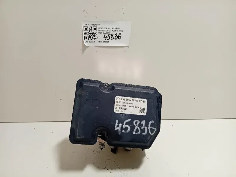 Pompa ABS ANT A1669013400 Mercedes Classe ML W166 2012