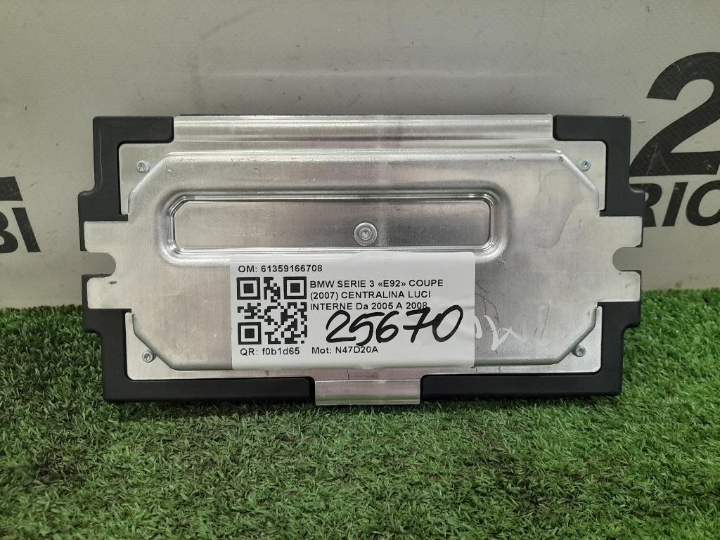 Centralina LUCI Interne 61359166708 Bmw Serie 3 E92 Coupe 2007