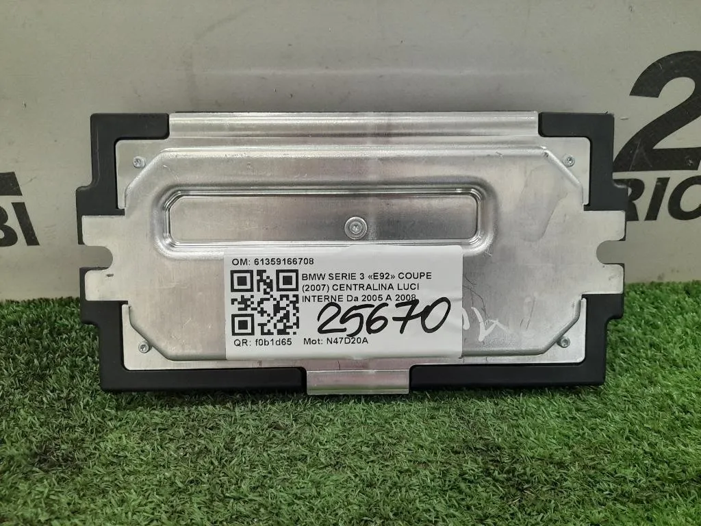 Centralina LUCI Interne 61359166708 Bmw Serie 3 E92 Coupe 2007