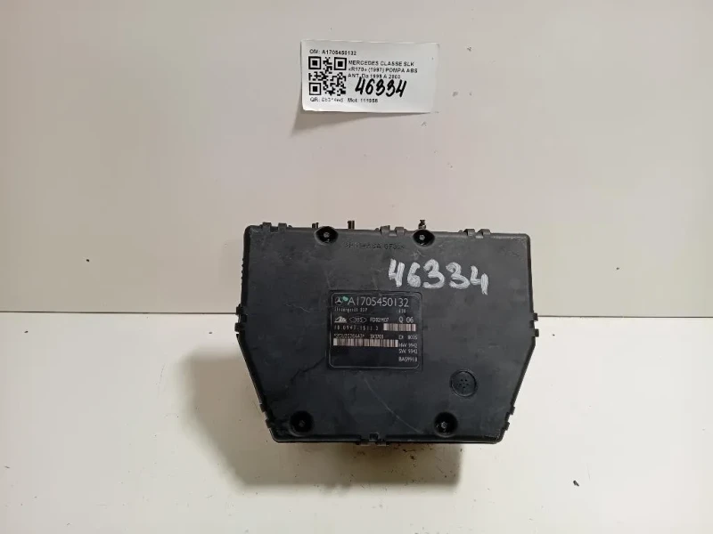 Pompa ABS ANT A1705450132 Mercedes Classe SLK R170 1997