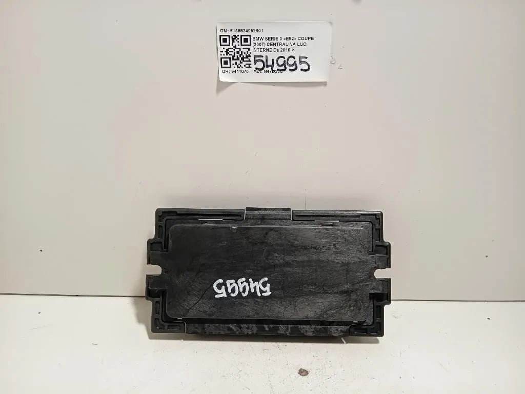 Centralina LUCI Interne 6135924052801 Bmw Serie 3 E92 Coupe 2007