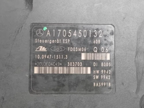 Pompa ABS ANT A003 431 70 12 Mercedes Classe SLK R170 1997