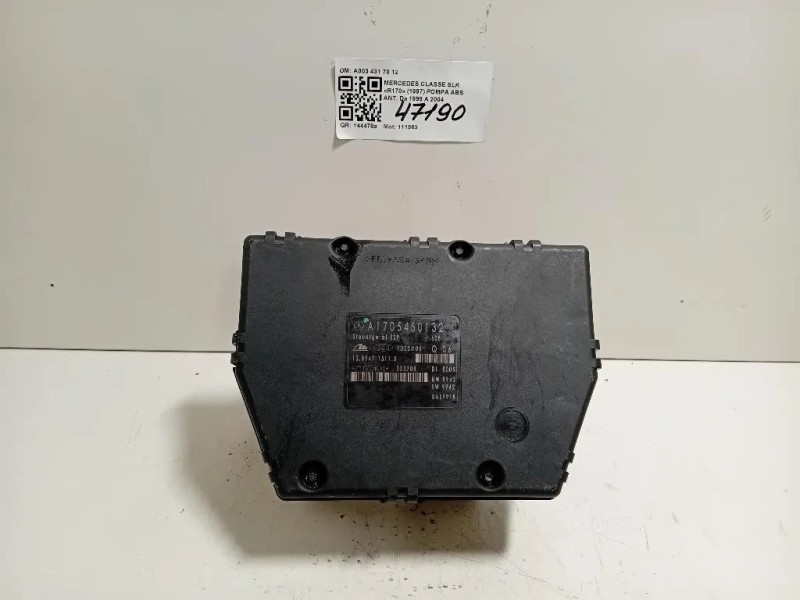 Pompa ABS ANT A003 431 70 12 Mercedes Classe SLK R170 1997