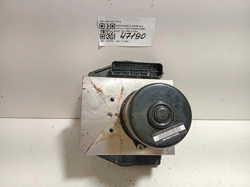 Pompa ABS ANT A003 431 70 12 Mercedes Classe SLK R170 1997
