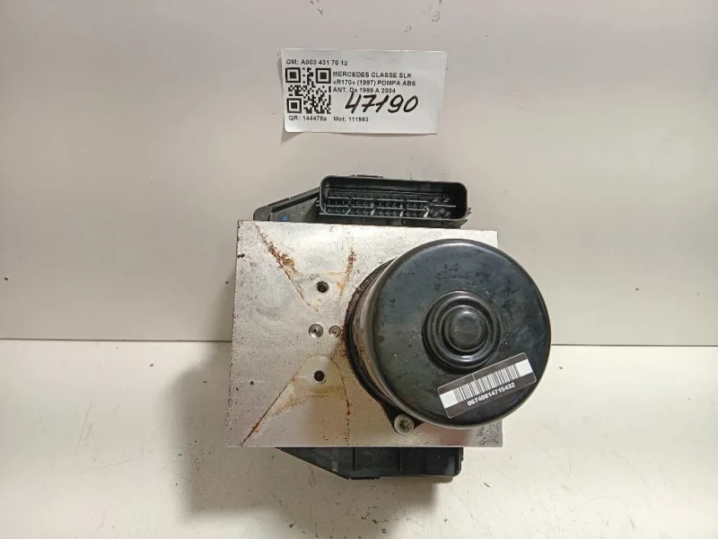Pompa ABS ANT A003 431 70 12 Mercedes Classe SLK R170 1997