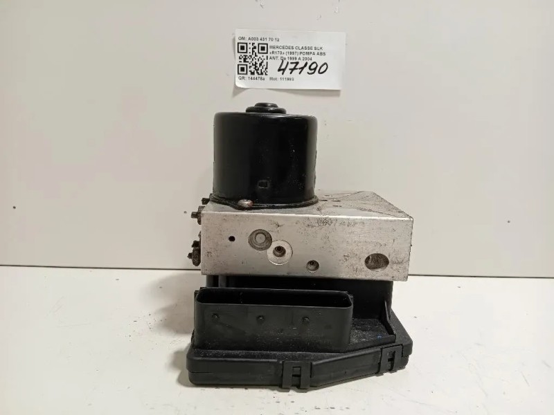 Pompa ABS ANT A003 431 70 12 Mercedes Classe SLK R170 1997