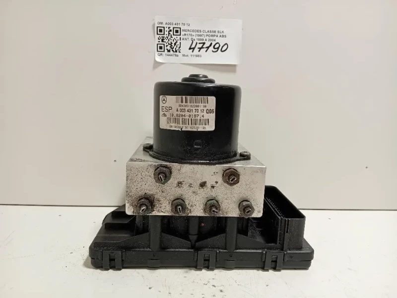 Pompa ABS ANT A003 431 70 12 Mercedes Classe SLK R170 1997