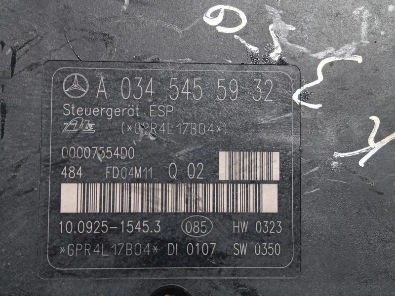 Pompa ABS ANT A0054310112 Mercedes Classe SLK R171 2004