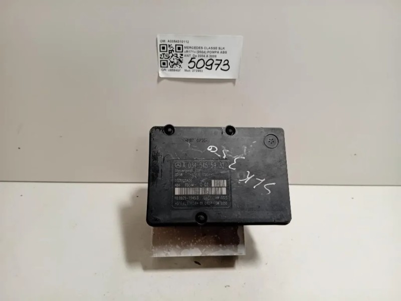Pompa ABS ANT A0054310112 Mercedes Classe SLK R171 2004