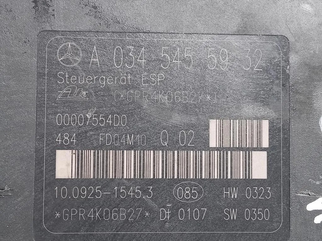 Pompa ABS ANT A0054310112 Mercedes Classe SLK R171 2004