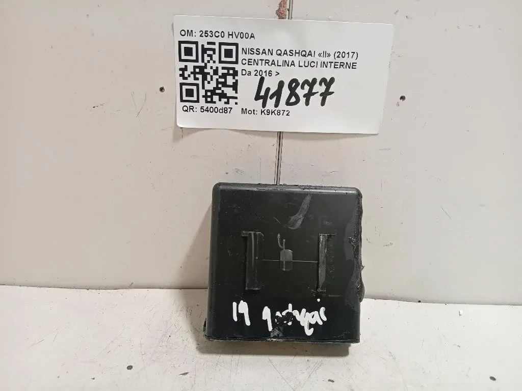 Centralina LUCI Interne 253C0 HV00A Nissan Qashqai II 2017