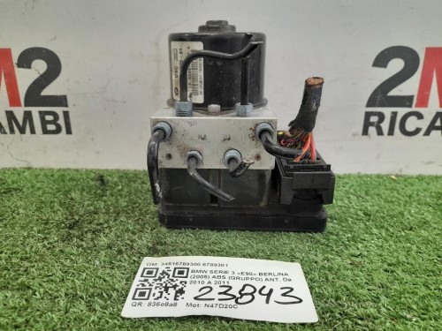ABS Gruppo ANT 34516789300 6789301 Bmw Serie 3 E90 Berlina 2005