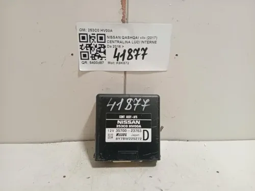 Centralina LUCI Interne 253C0 HV00A Nissan Qashqai II 2017