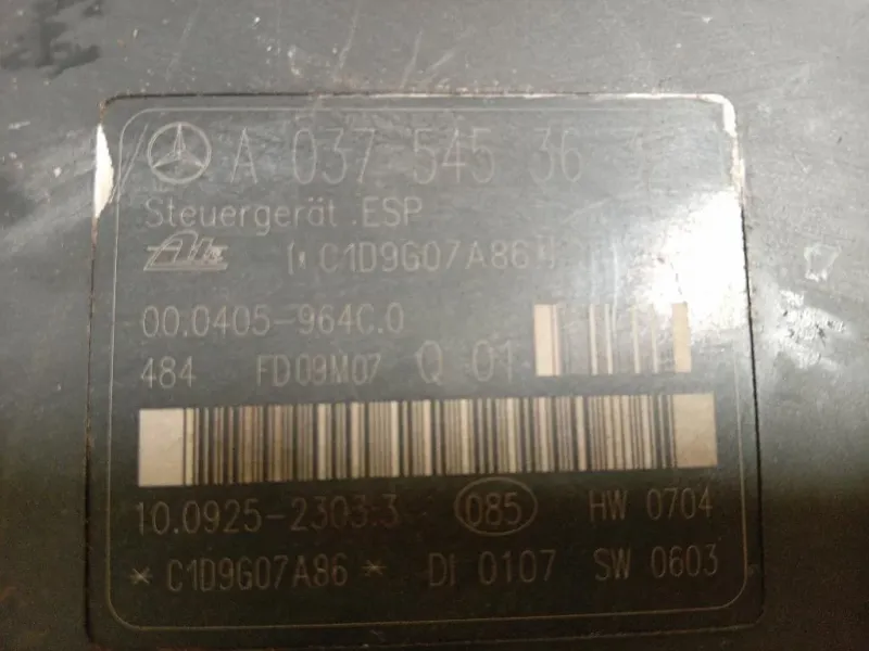 Pompa ABS ANT A0064314812 Mercedes Classe SLK R171 2004