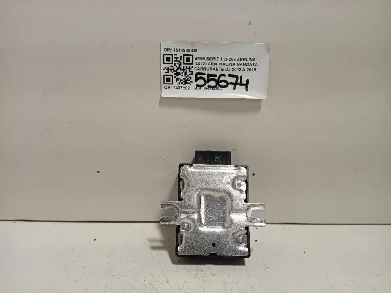 Centralina Mandata Carburante 16149494391 Bmw Serie 1 F20 Berlina 2012