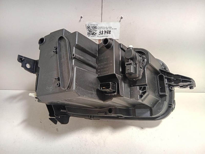 Proiettore ANT DX L90203168 Citroen C3 II 2013