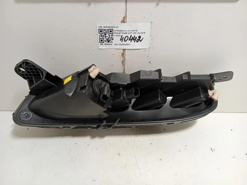 Proiettore ANT DX 9833480480-03 Citroen C3 III 2016