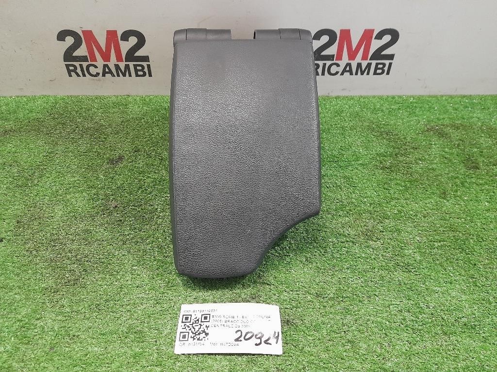Bracciolo Console Centrale 51169110501 Bmw Serie 1 E87 Berlina 2005