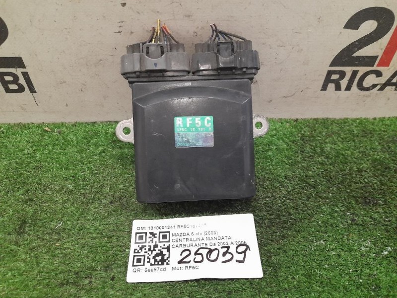 Centralina Mandata Carburante 1310001241 RF5C18701A Mazda 6 I 2003