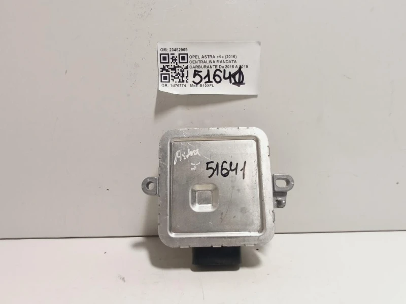 Centralina Mandata Carburante 23482909 Opel Astra K 2016